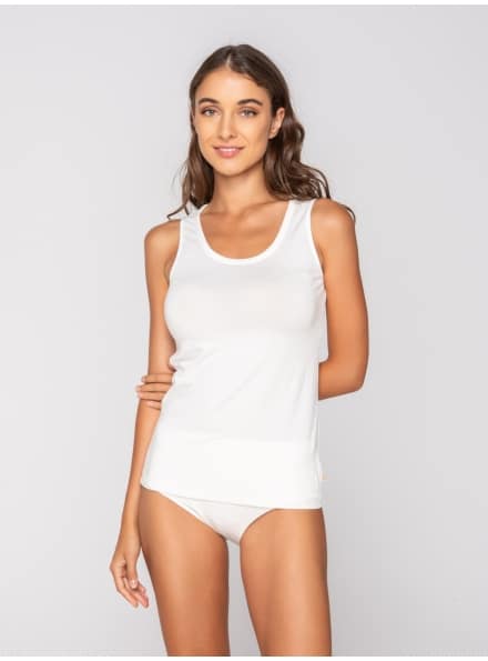 Γυναικείο Micro Touch Comfort αμάνικο τοπ Luna Ivory