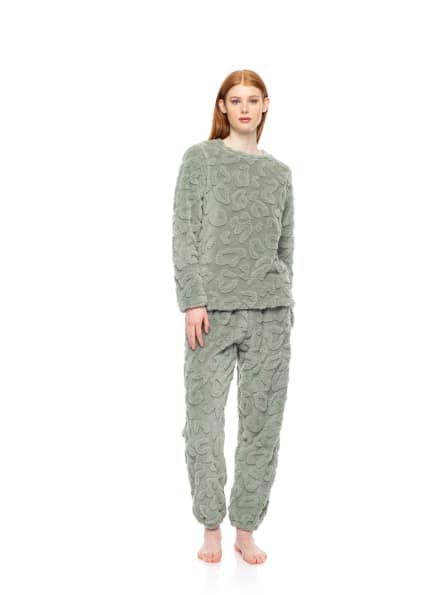 Γυναικεία Πυτζάμα  Fleece Pink Label