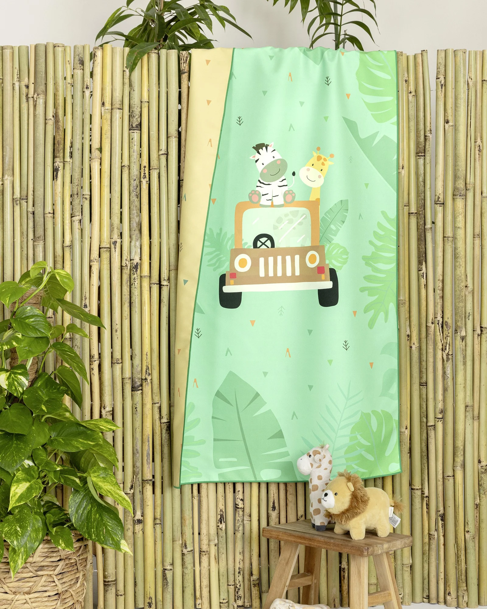 πετσέτα θαλάσσης NIMA Let’s Get Wild Microfiber