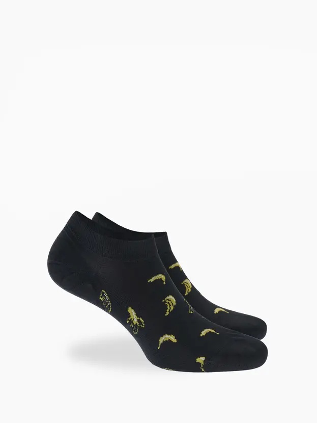 Ανδρικές Sneaker Κάλτσες Bamboo Με Σχέδιο Walk