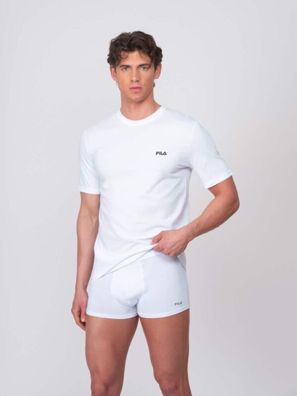 Ανδρικό T-Shirt FILA 2pcs Λευκό