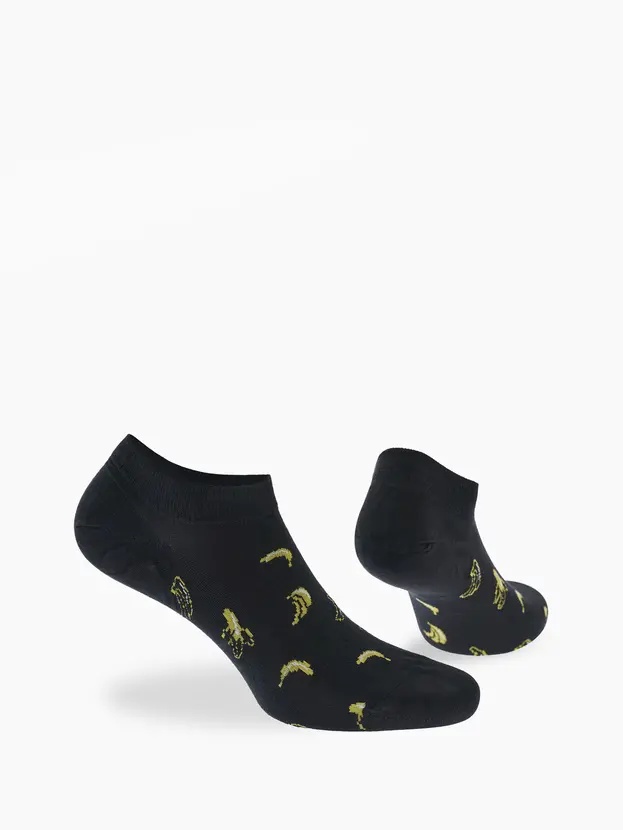 Ανδρικές Sneaker Κάλτσες Bamboo Με Σχέδιο Walk