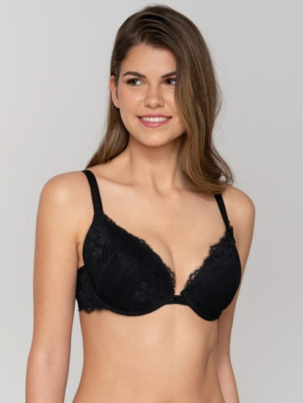 Σουτιέν Venus Push-Up Big Size Luna Μαύρο