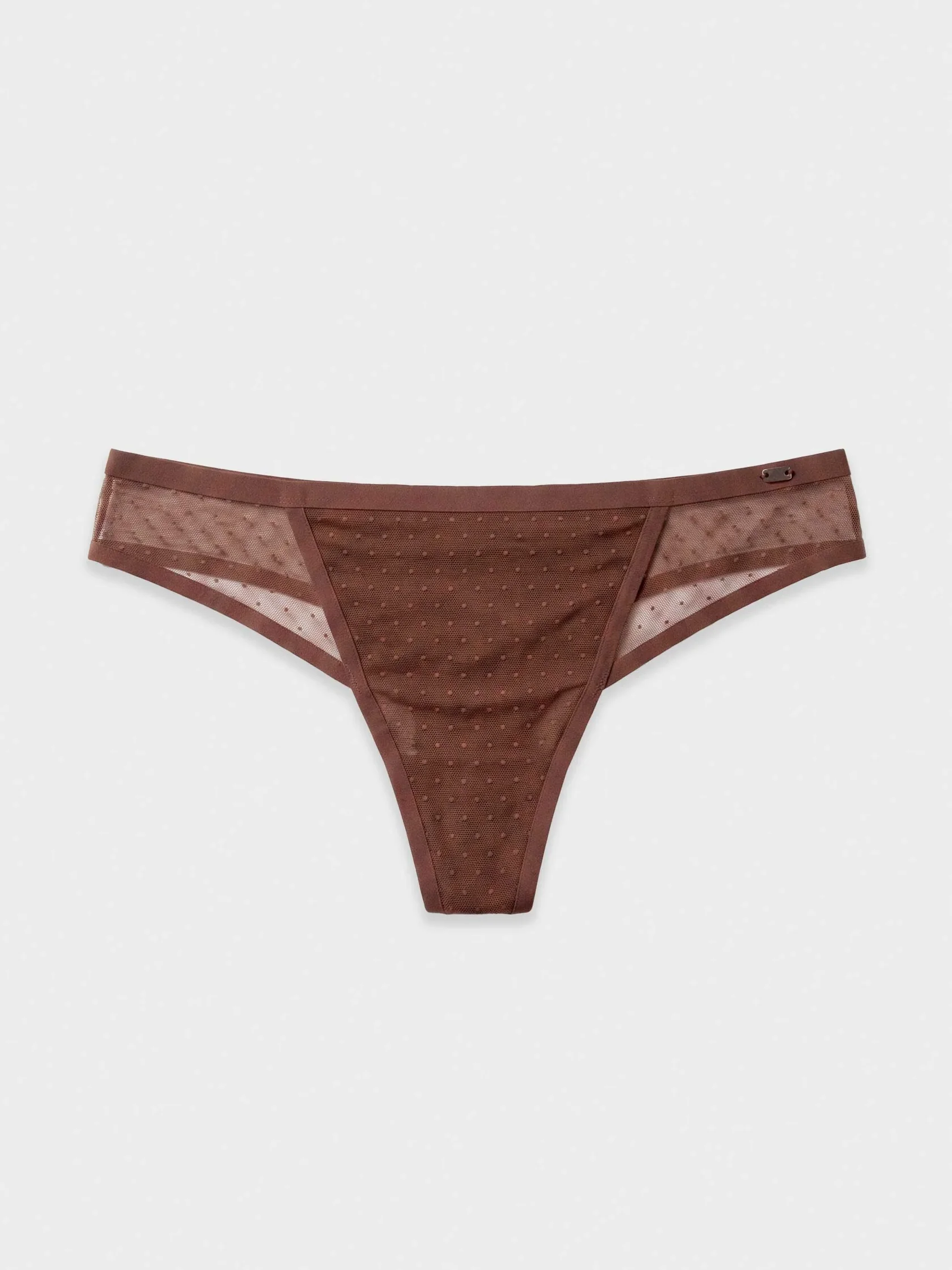1. Gisela 2/10202B καφέ Brazilian slip plumetti