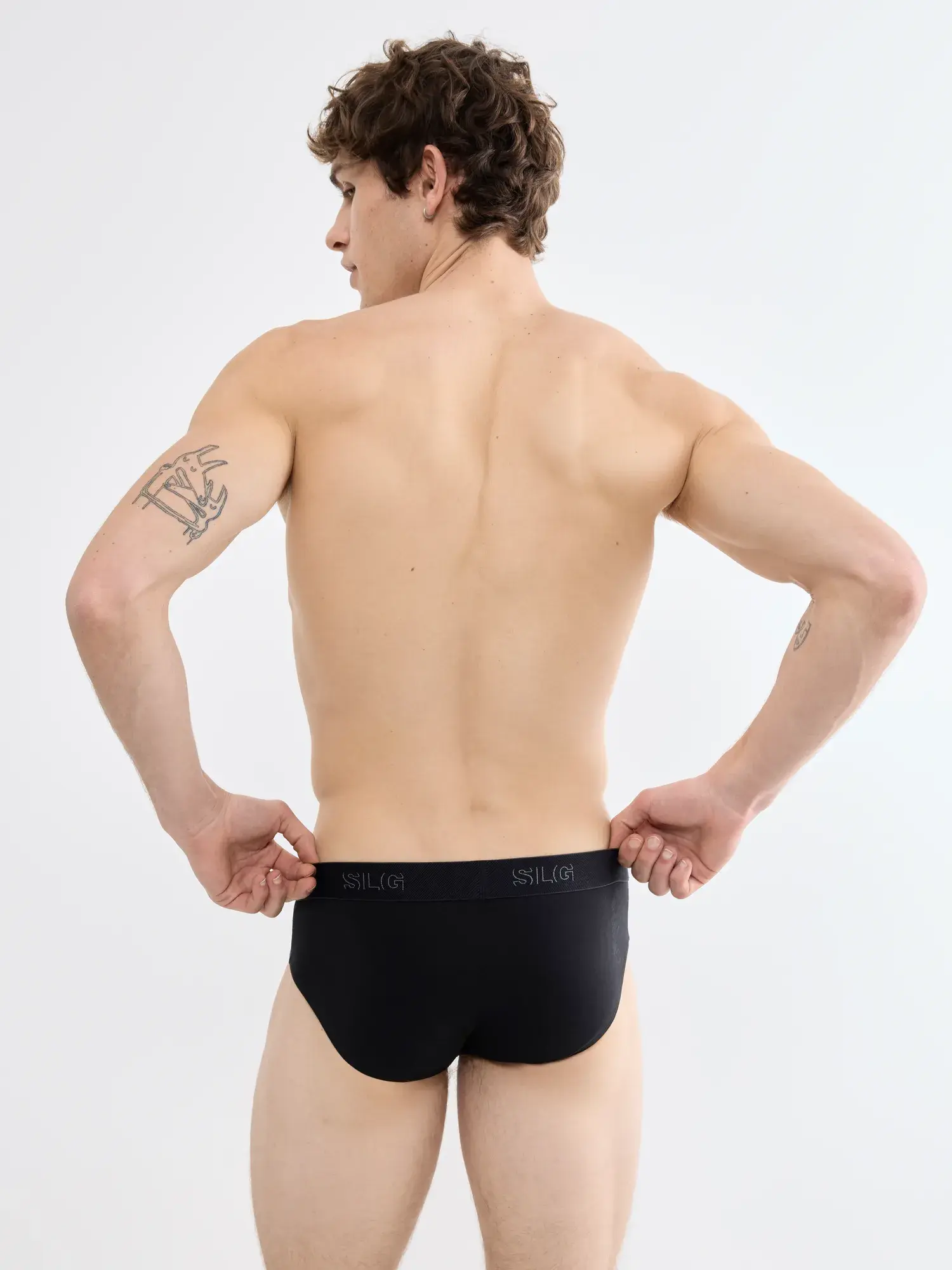 Sloggi SLG Base Brief ανδρικό σλιπ πίσω όψη