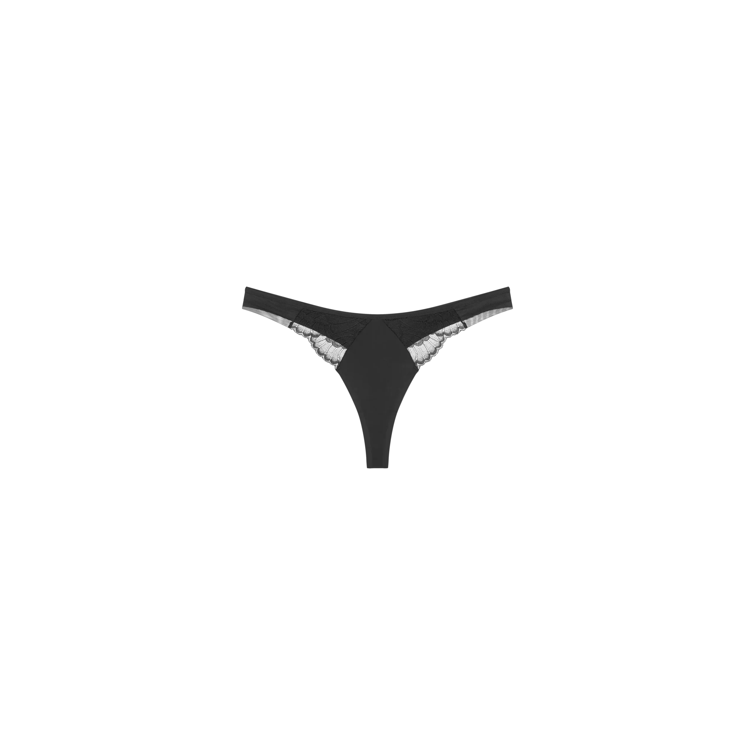 Triumph Love in Lace μαύρο string λεπτομέρεια δαντέλας