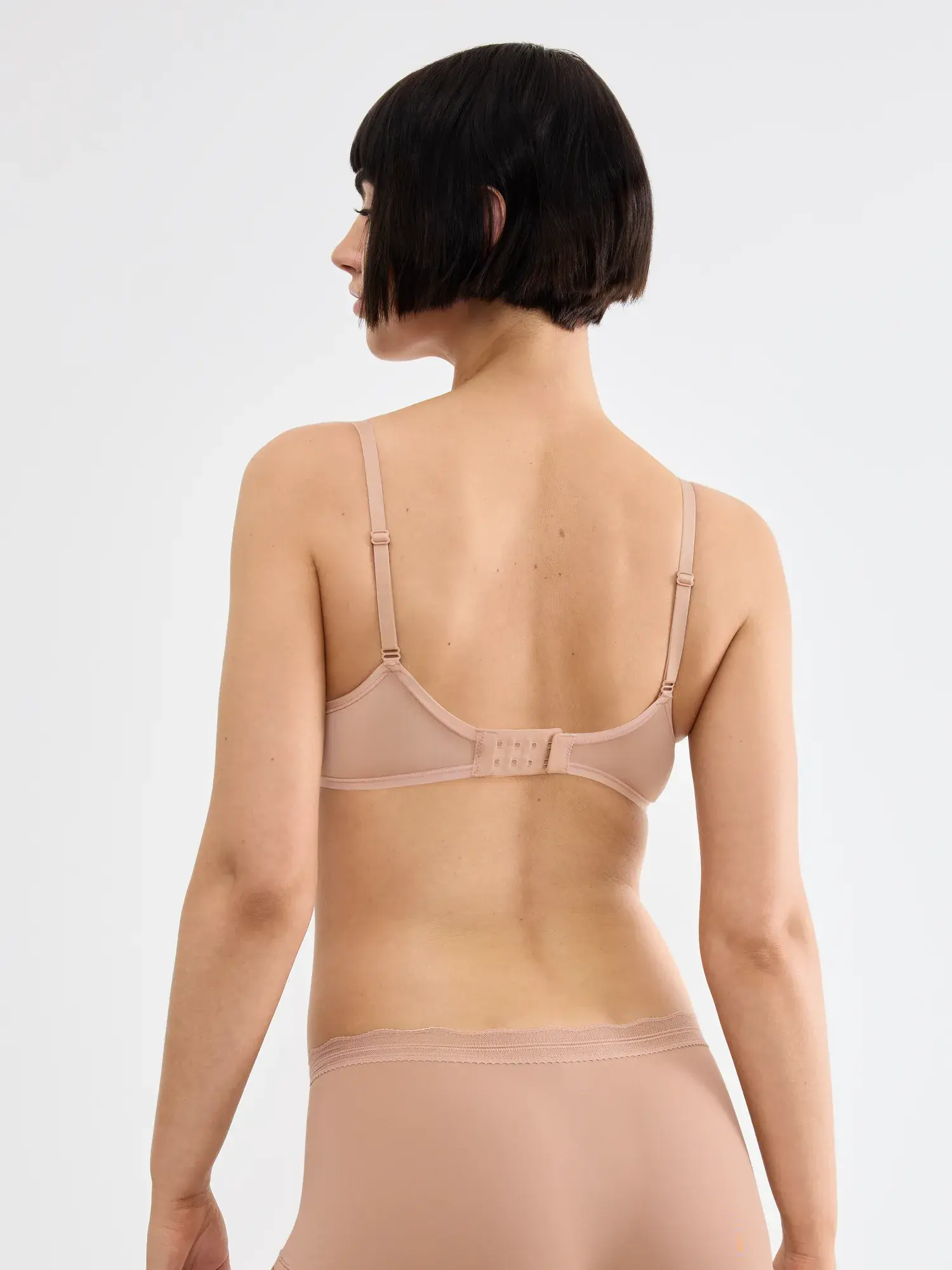 Sloggi GO Blush Push-Up Cameo Brown μπροστινή όψη