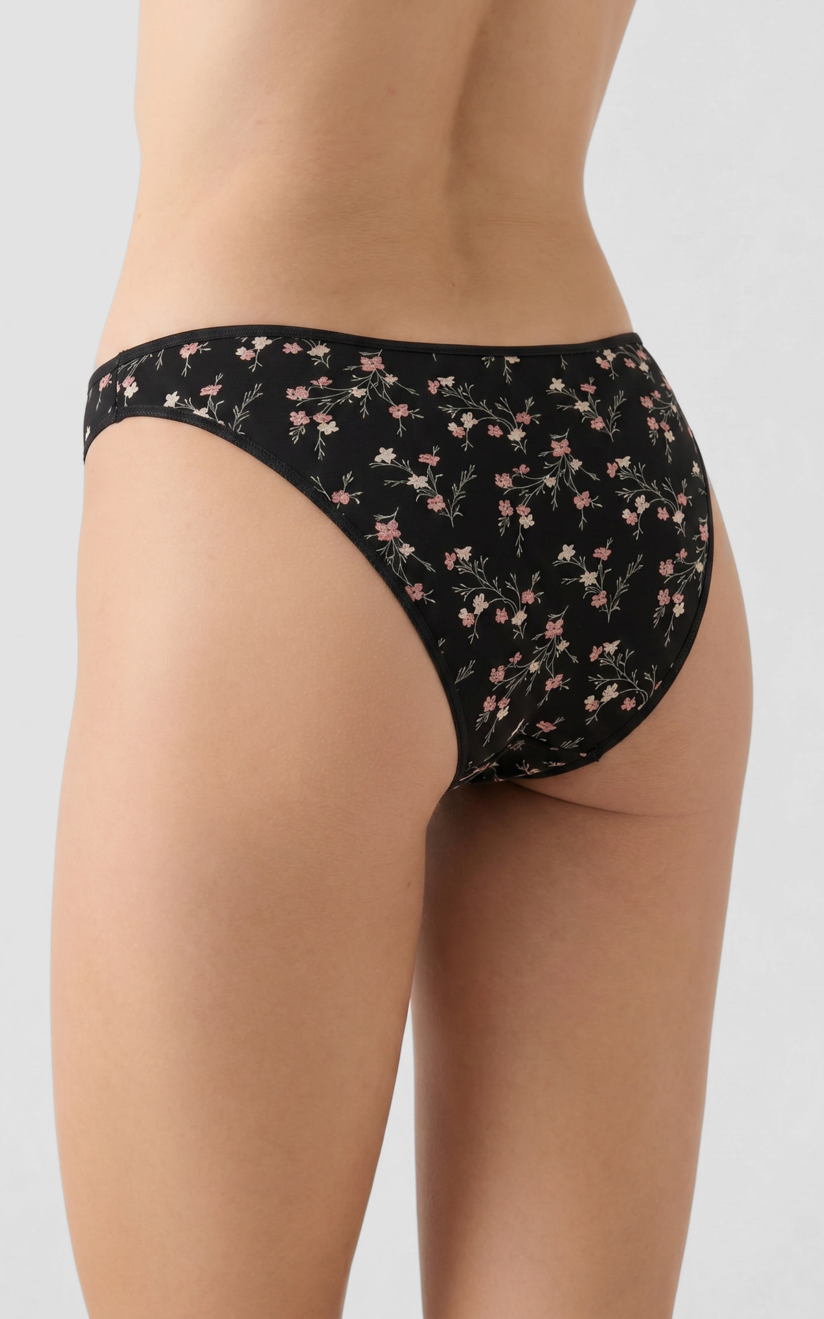 Fimelle Rio Low Waist 81321-982 μαύρο floral