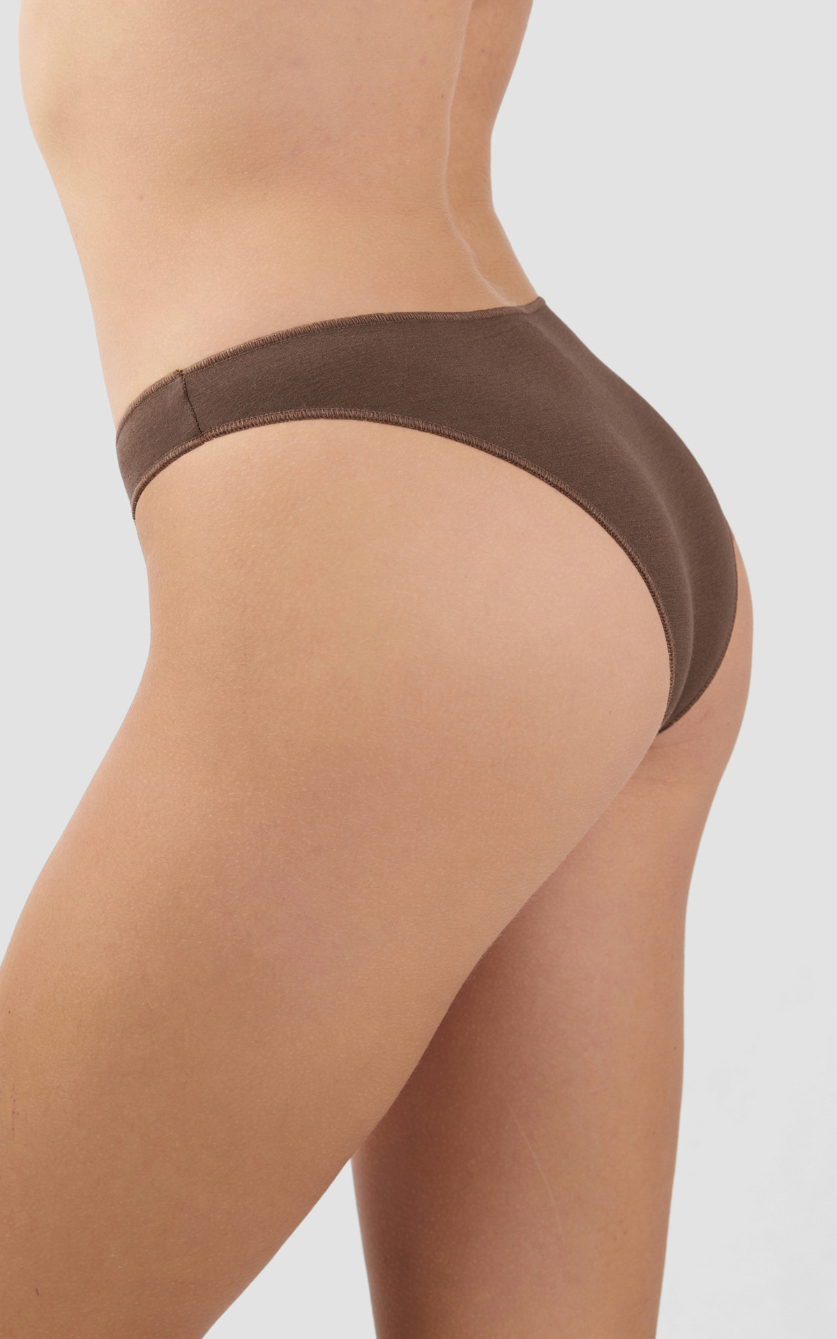 Fimelle Rio Low Waist 81321-988 μονόχρωμο καφέ