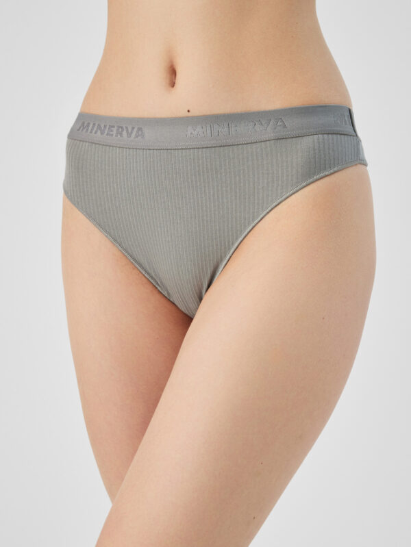 Γυναικείο string Minerva 81706-341 γκρι