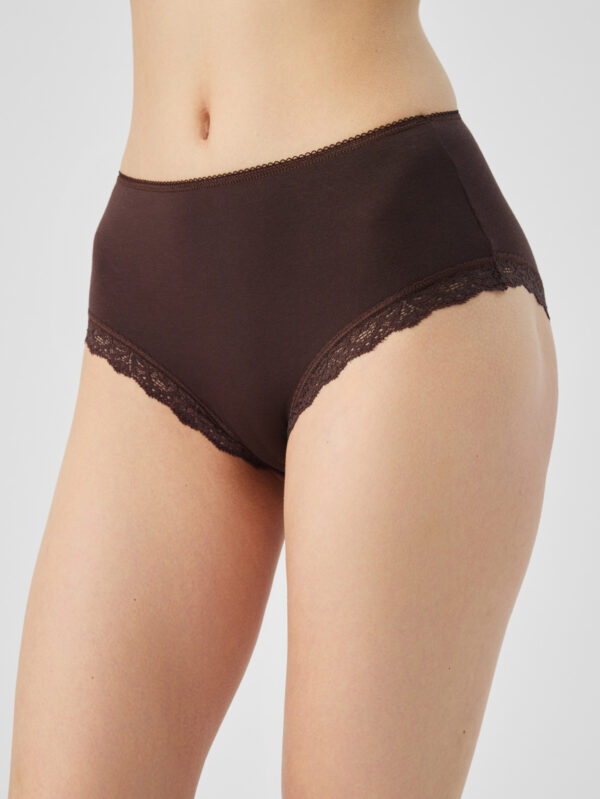 Minerva Fimelle Elegance 90-81848-254 καφέ ψηλόμεσο σλιπ