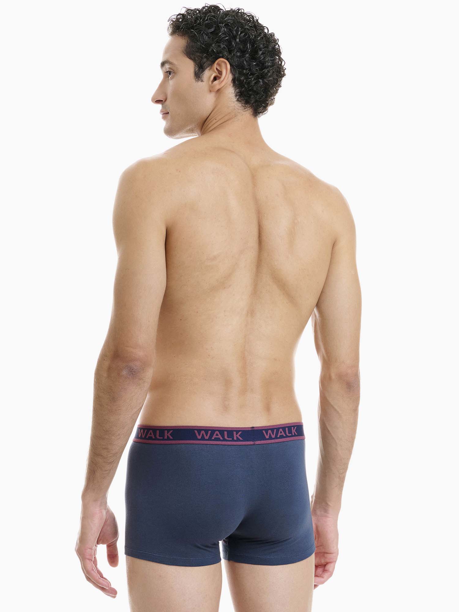 Walk W1756-0339 σκούρο μπλε boxer πίσω όψη
