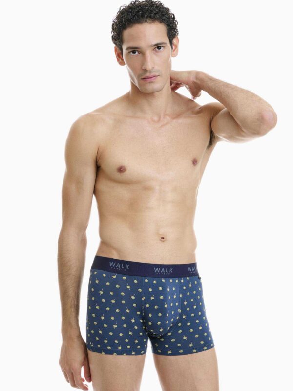 Walk W1770-81 ανδρικό boxer bamboo με ελιές
