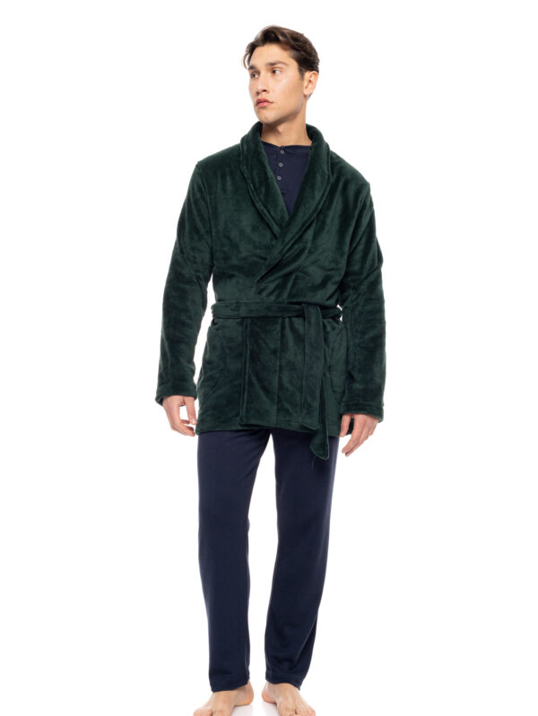 Ανδρική ρόμπα Ulisse Soft NOS WN-M102 Forest