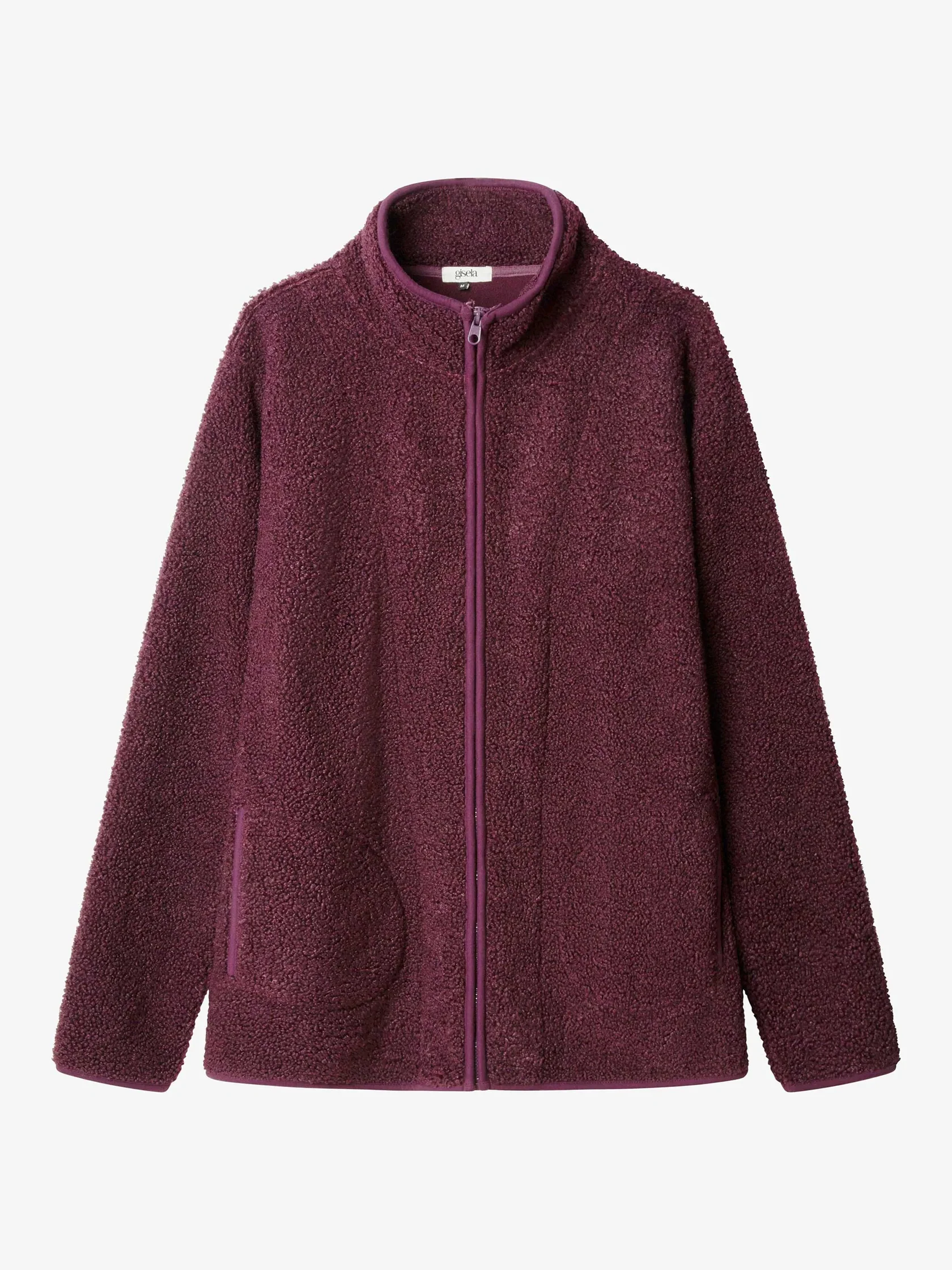 1. Ανδρικό χνουδωτό jacket Gisela με ψηλό γιακά