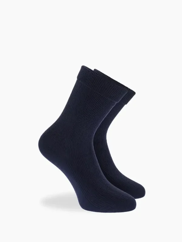 Γυναικείες κάλτσες Bamboo Walk W328-75 navy μπλε