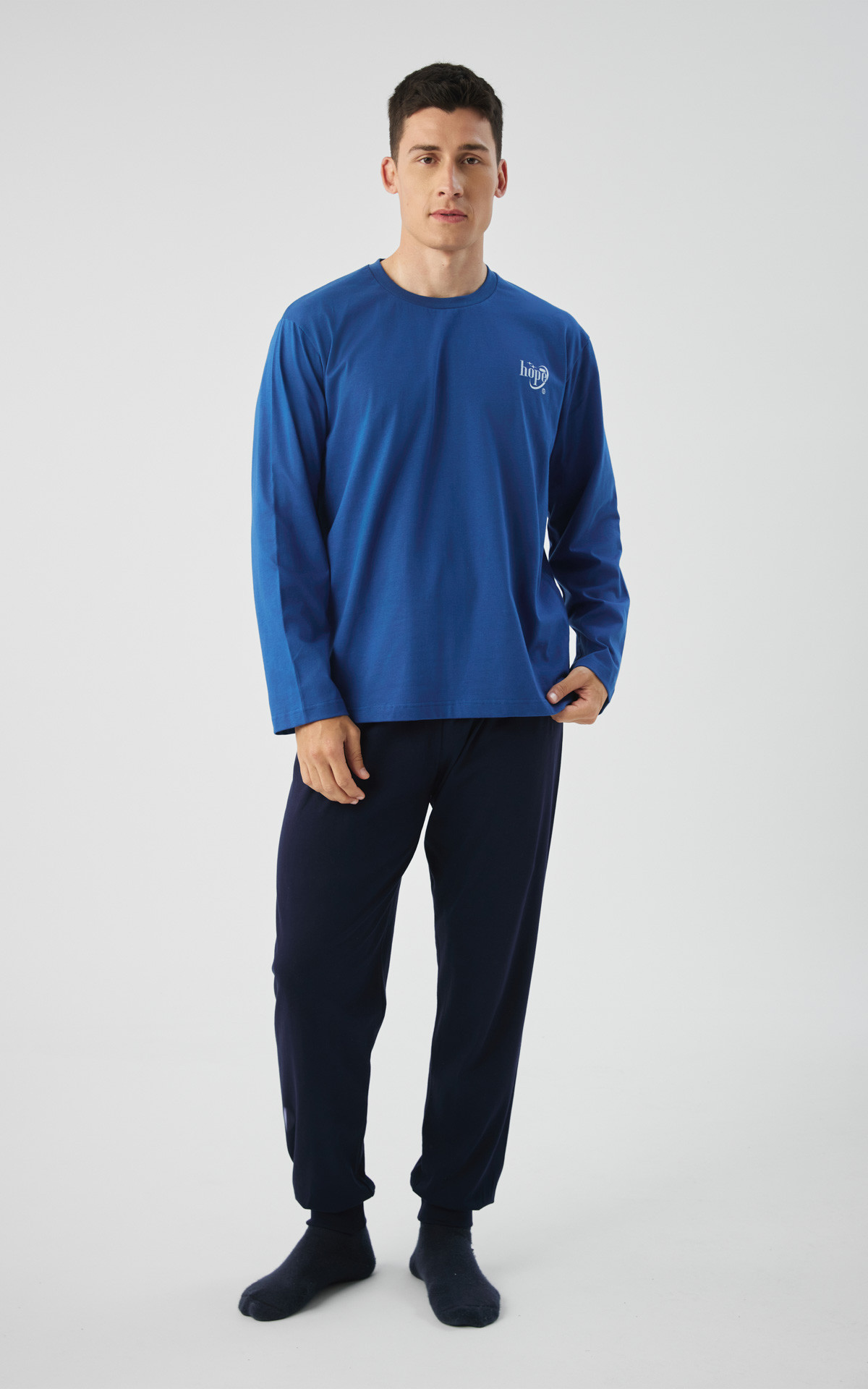 Minerva Hope 90-71472-695 ανδρική πιτζάμα Blue